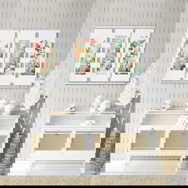 Large Canvas Wall Art For Living Room | Set of 3 Beach Decor Wall art Prints