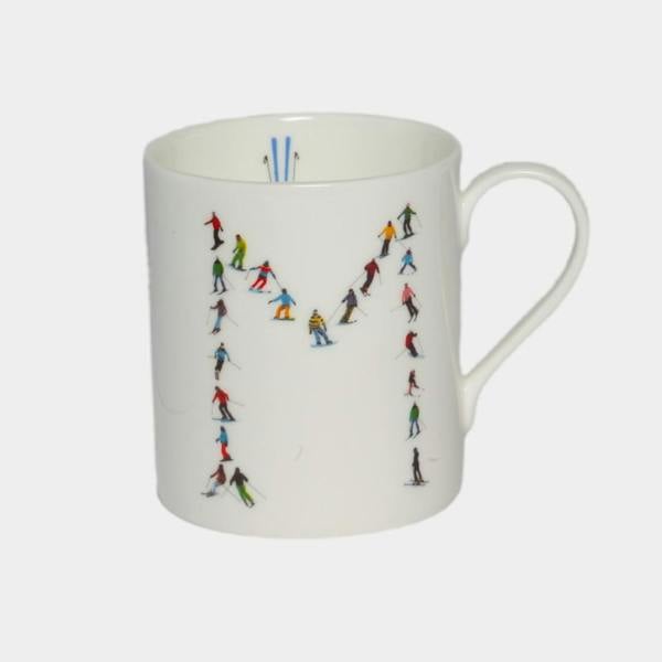 Powderhound Alphabet Ski Mug M