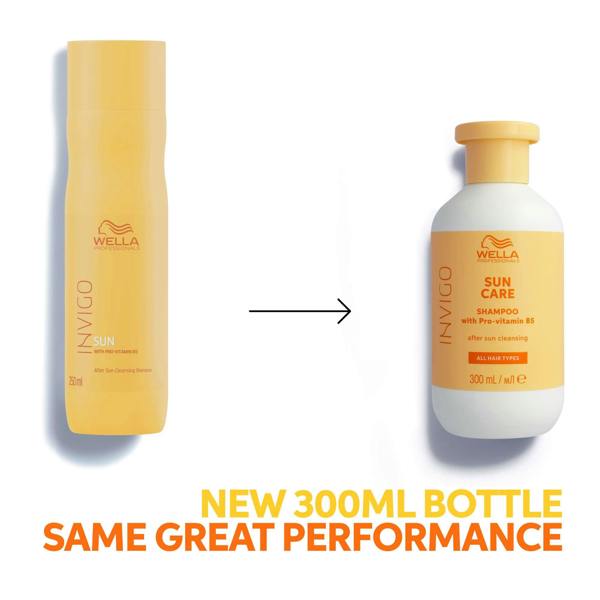 Wella Invigo Sun Care After Sun Cleansing Shampoo 300ml - Additional 2