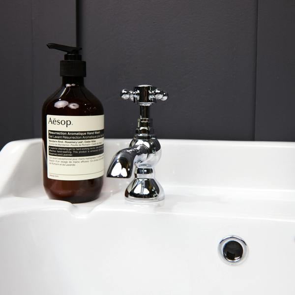 Flode Flen | Basin Pillar Taps | Chrome