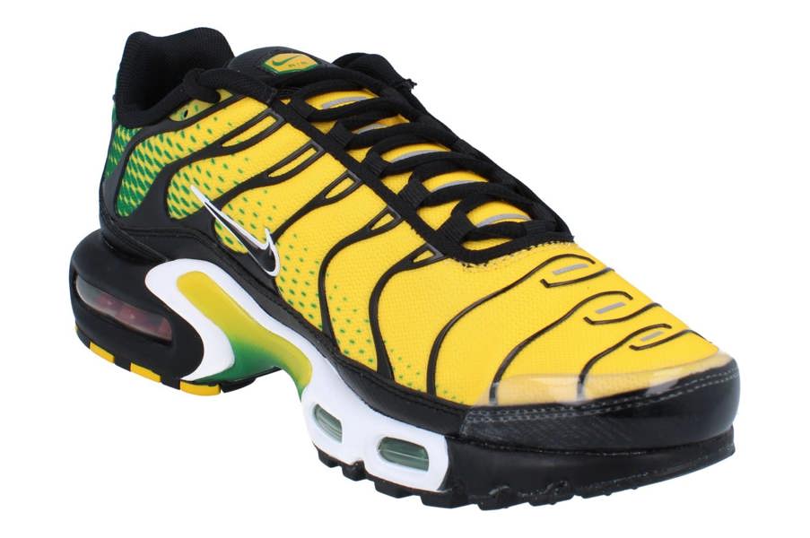 Nike Air Max Plus Mens Running Trainers Ib7671 Shoes  700 - Varsity Maize Black Pine Green 700 - Photo 3