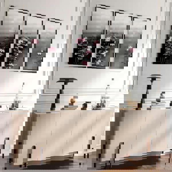 Living Room Canvas Art | Set of 3 Asian Inspired Wall art Prints