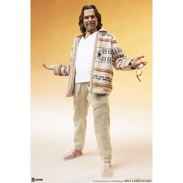 the big lebowski the dude 1:6 scale figure side show hot toys 100448