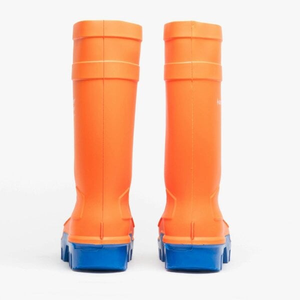 Dunlop PUROFORT Safety Wellington Boots   in  Orange