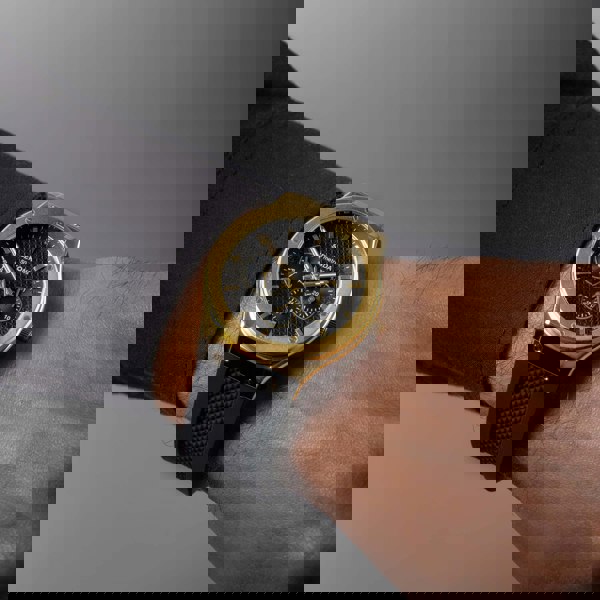 Sekonda Titan Gold Case Watch 30233