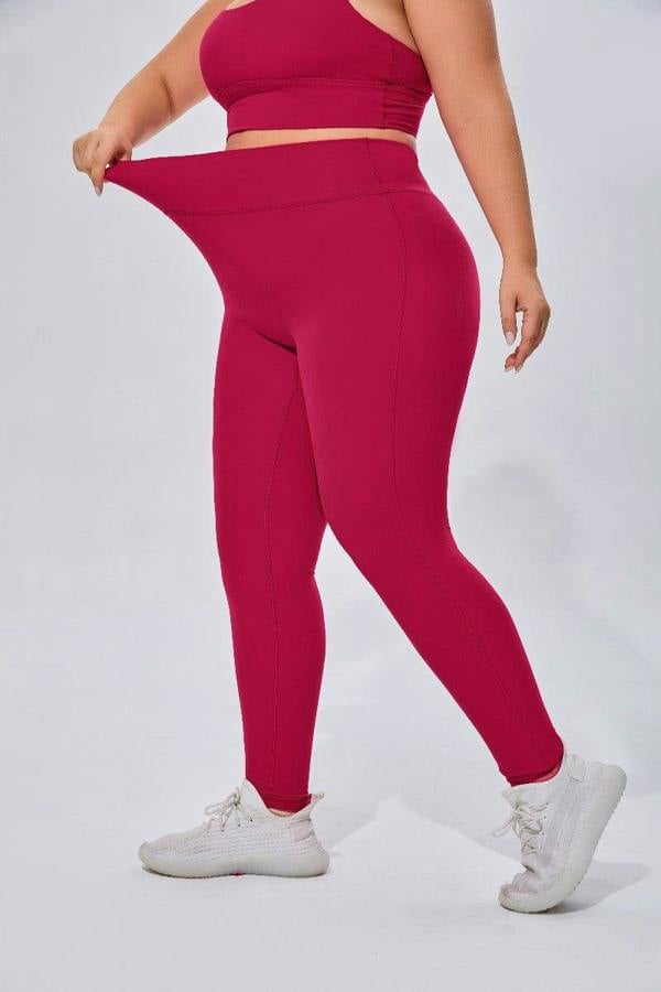 Anniou Plus Size High Waist Yoga Leggings