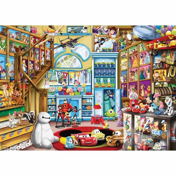 Disney Ravensburger, Disney Pixar Toy Store Jigsaw, Jigsaws & Puzzles, Entertainment, Gift