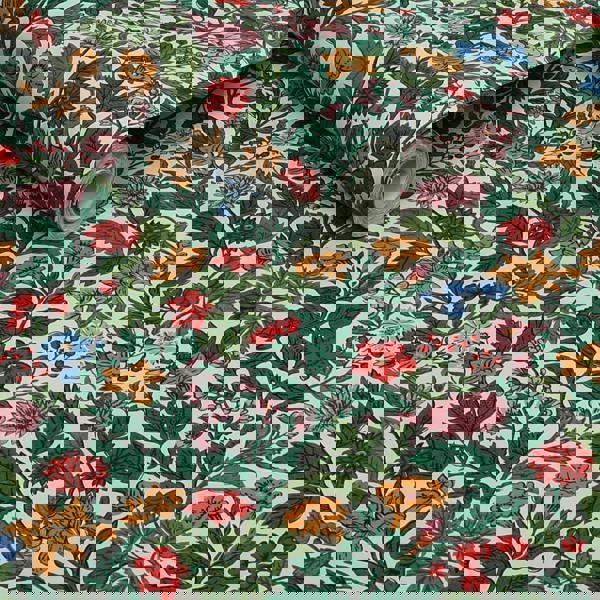 Joules Arts and Crafts Floral Wallpaper - Rainbow - 10m