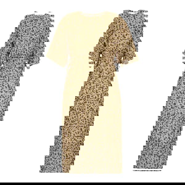 Regatta Womens/Ladies Avorno Abstract Leopard Print Kaftan - Yellow/Brown - 