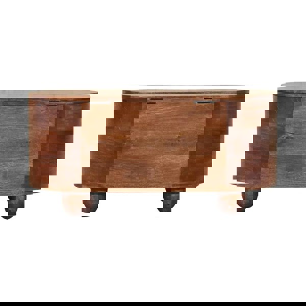 Artisan Furniture Solid Wood Curva Storage Trunk