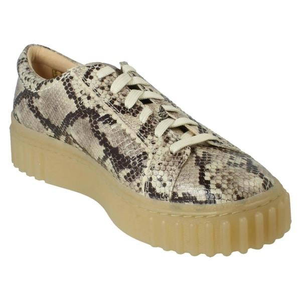 Clarks Ladies Clarks Chunky Sole Lace Up Casual Shoes Mayhill Walk