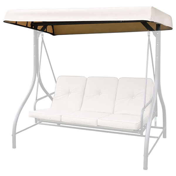 Spare Roof Canopy for 3 Seater Swing Seat Hammock Bed (Swing Seat Not Included)