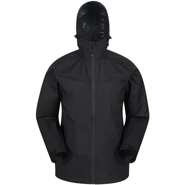 Mountain Warehouse Mens Rift Extreme 2.5 Layer Waterproof Jacket - Black - 