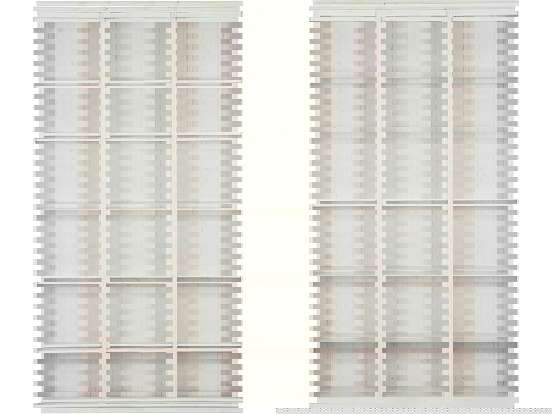 Dorel Home Anita Wall Unit K in White Lacquer