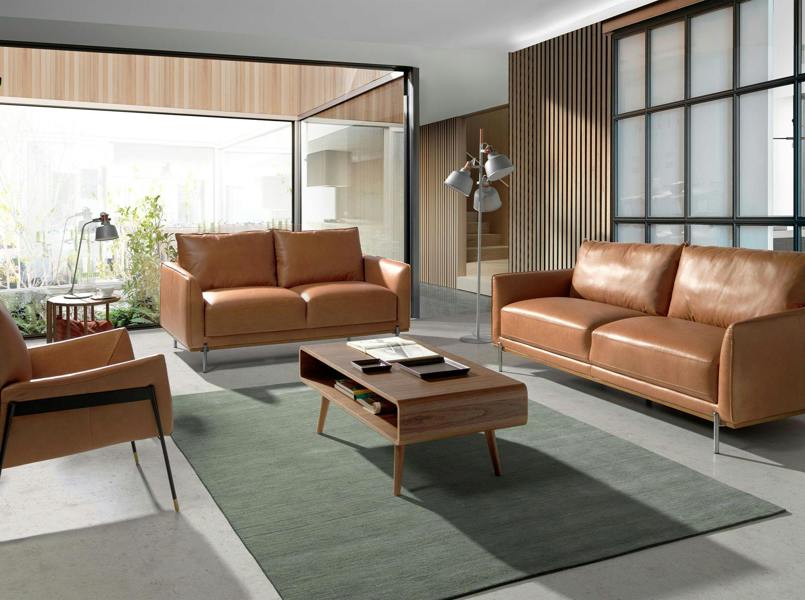 Angel Cerdá Rectangular Walnut Coffee Table 2021