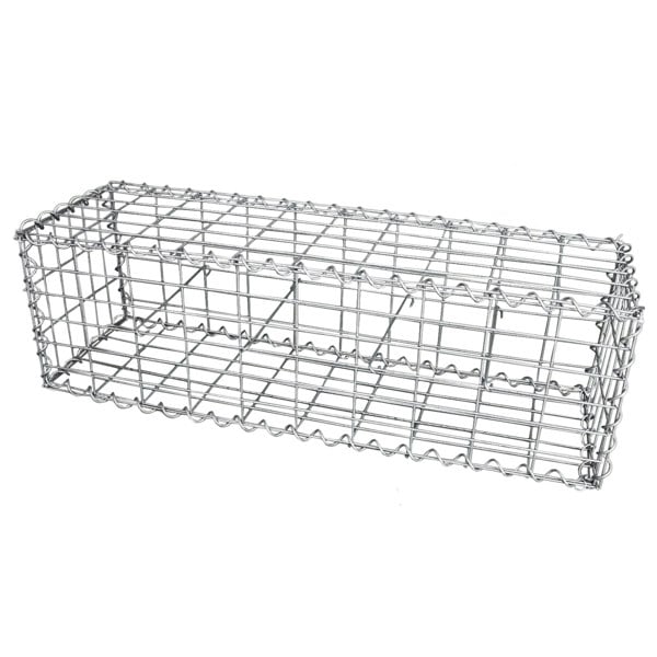 Monstershop Gabion Baskets 100 x 30 x 30cm / 3 Pack
