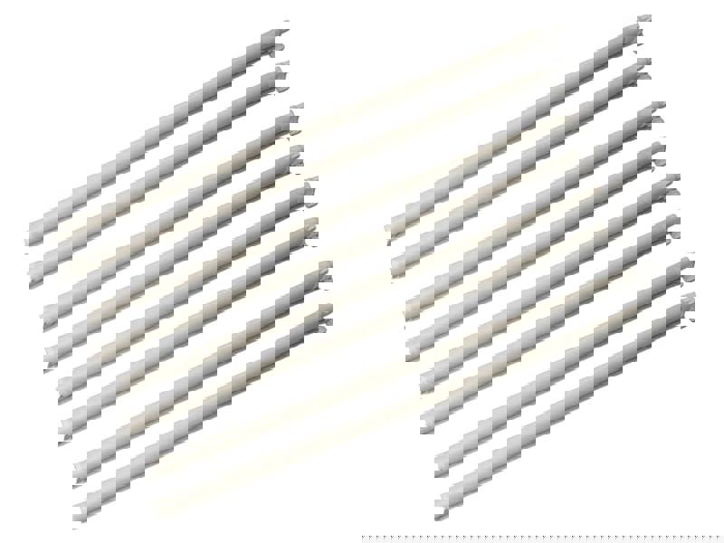 8 x XL Windbreak Tension Rods - Adjustable Straighten Stretch Bar