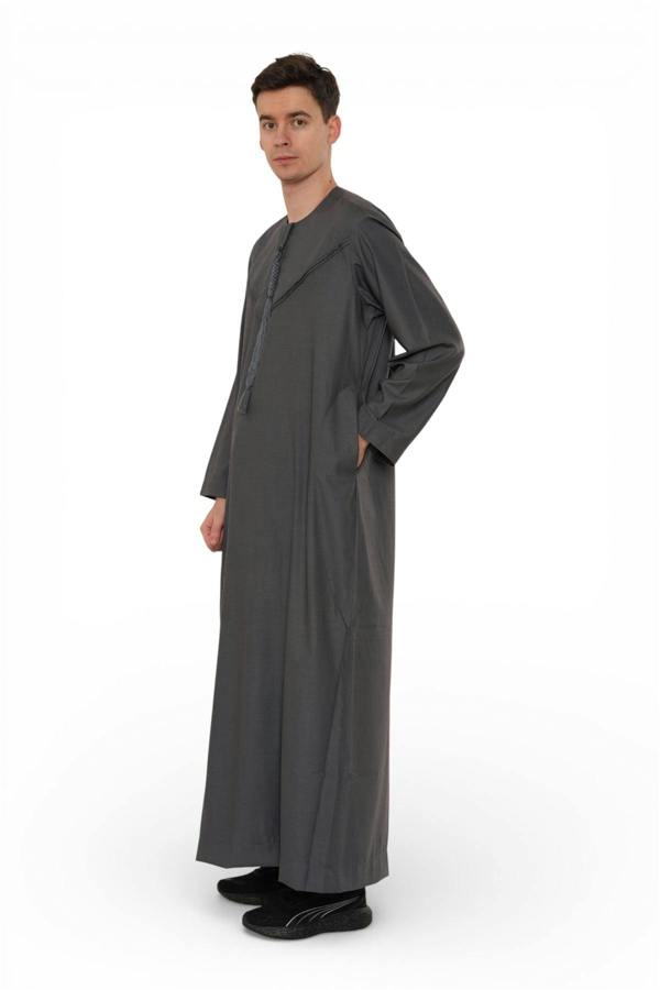 Infinity Leather Men's Eid Moroccan Jubba Robe Djellaba Ramadan Eid Thobe - HM11