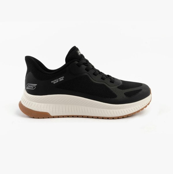 Skechers BOBS SPORT SQUAD CHAOS 4 Mens Trainers Black