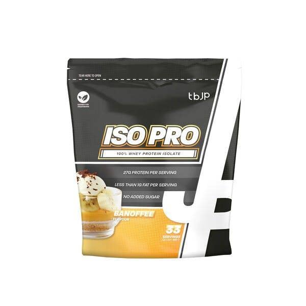 Trained by JP Iso Pro, Banoffee - 1000g