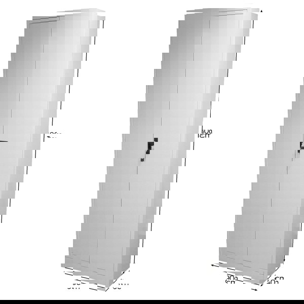 Monstershop Metal Filing Cabinet 180cm