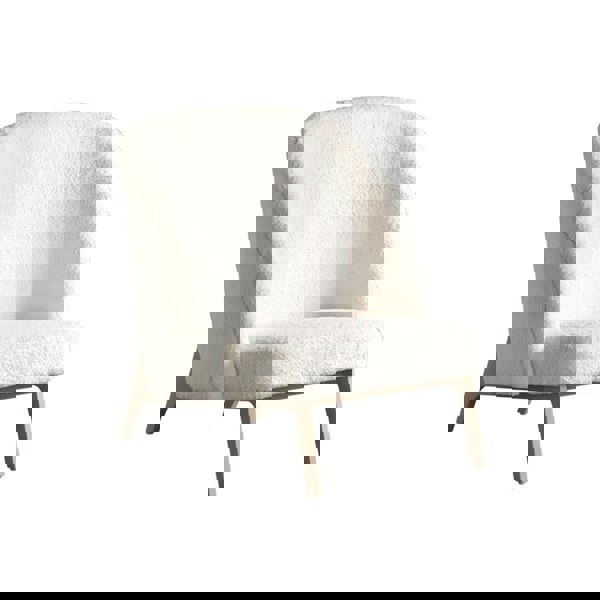 Teddy Armchair, White-Weilai Concept-Weilai Concept