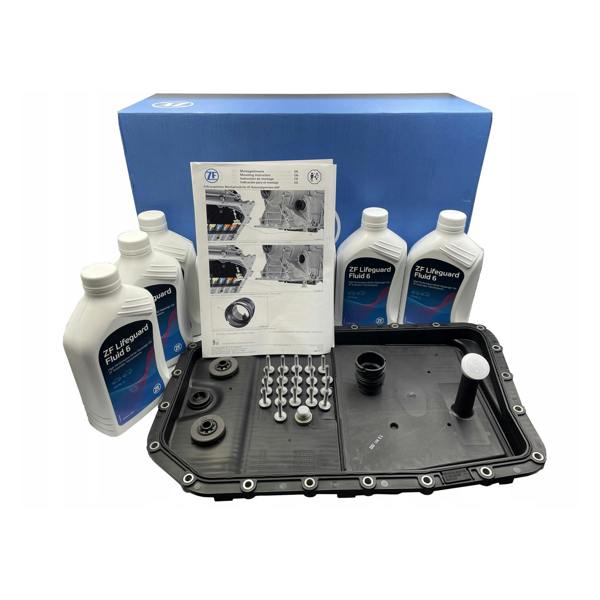 ZF BMW ZF 6 Speed Automatic Transmission Gearbox Sump Pan Filter Kit + Oil Genuine