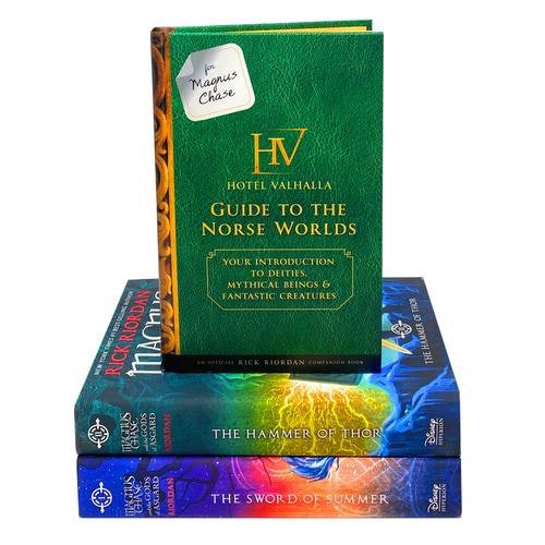 Disney Hyperion Magnus Chase Deluxe Collection 3 Books Set by Rick Riordan