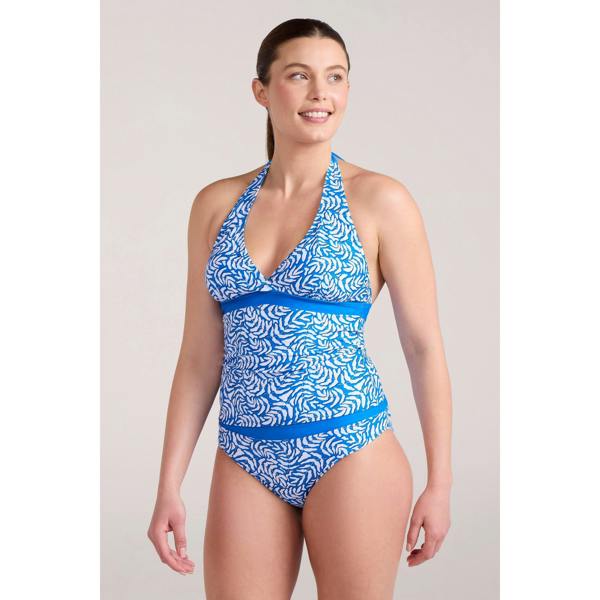 Mountain Warehouse Womens/Ladies Ocean Notion Tankini Top - Blue - 