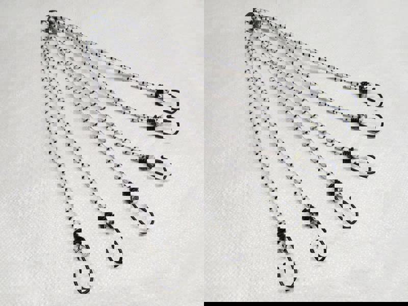 8MM X 800MM 6 Leg Spider Octopus Bungee Strap - Shock Cord Assembly Hood Arm Luggage Jointing Ring