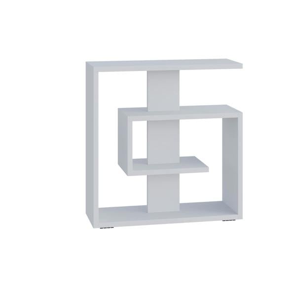Decortie Saly Modern 3-Tier Compact Side Table with Storage Shelves 57cm