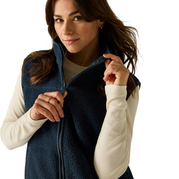 Regatta Womens/Ladies Frankie Borg Body Warmer - Navy - 