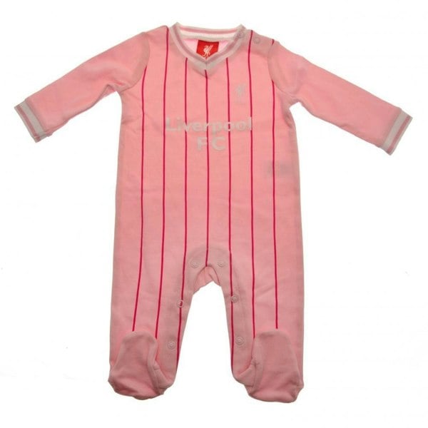 Liverpool FC Baby Sleepsuit - Pink