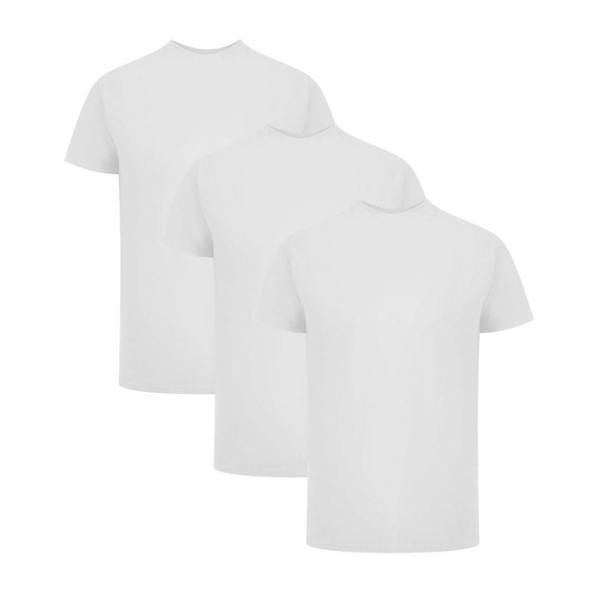 Palm Angels Tri-Pack Tonal Classic Logo White T-Shirts