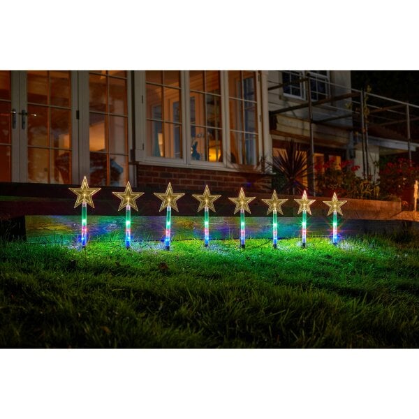 MySmartBuy StarDecor Stakes Set of 8