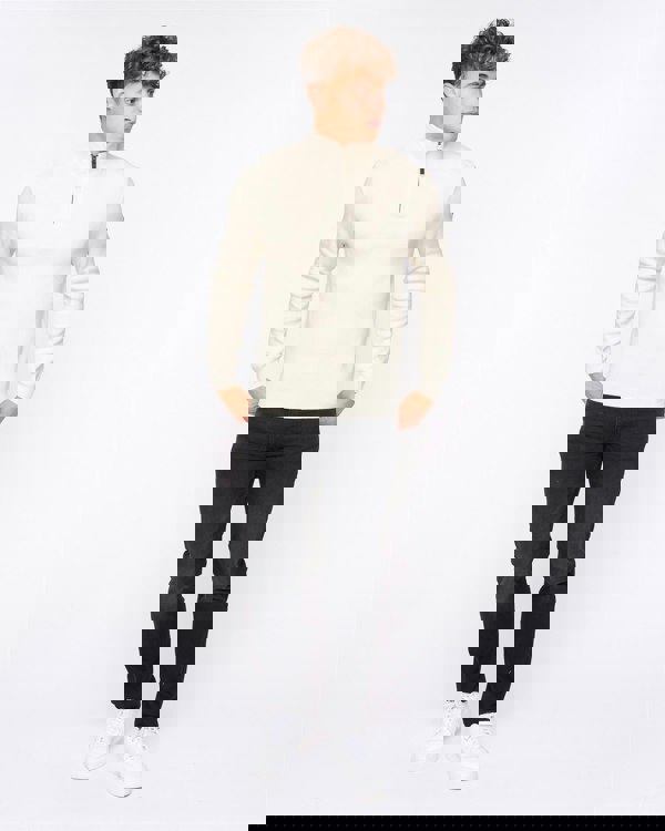 Bewley & Ritch Kempsford Funnel Neck Knit Off White