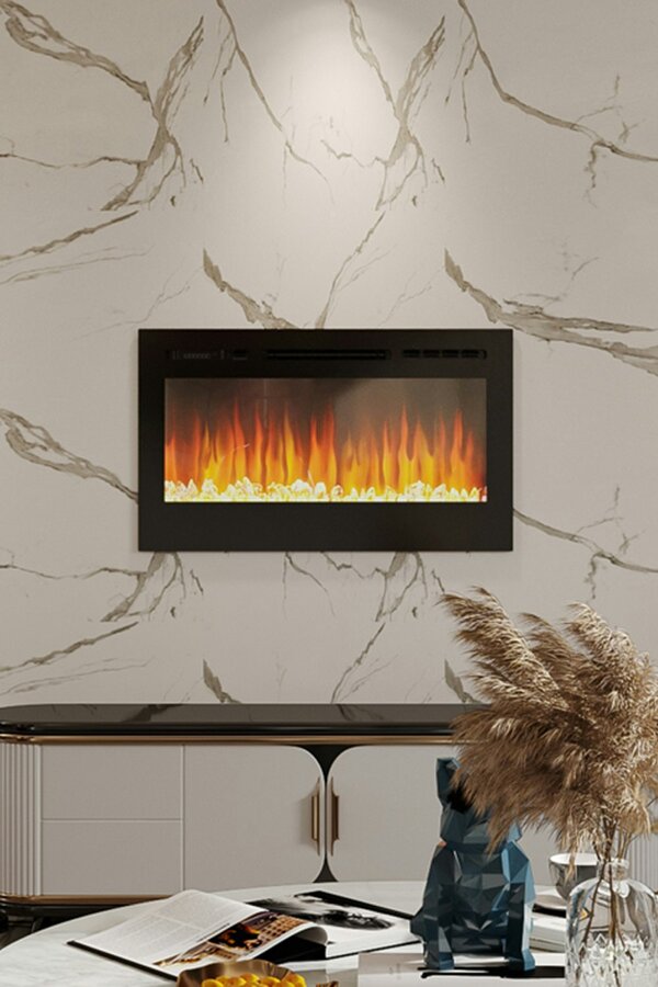 Living and Home 36 Inch Electric Fireplace