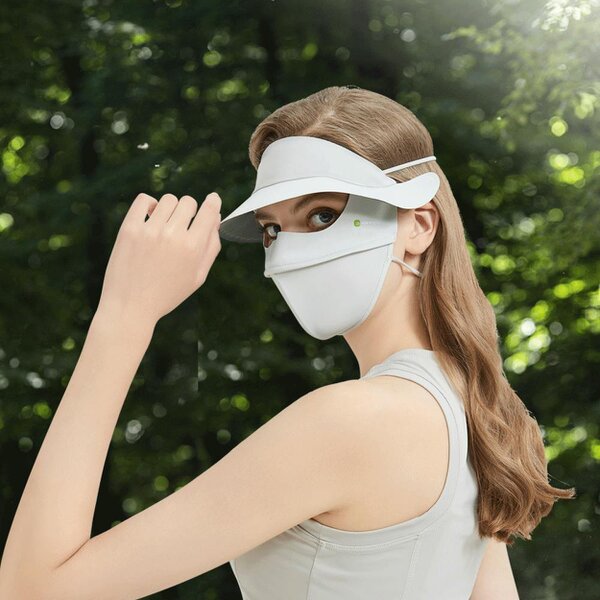Anniou Vinyl Brim Sun Shield Mask