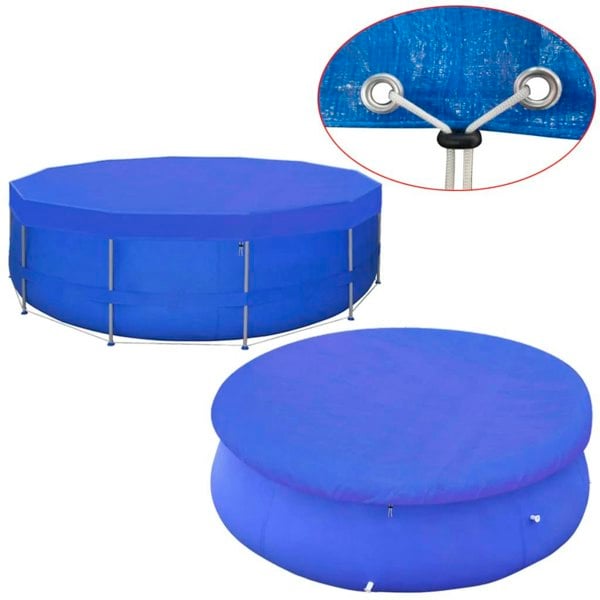 Berkfield Pool Cover PE Round 460 cm 90 g/m�__