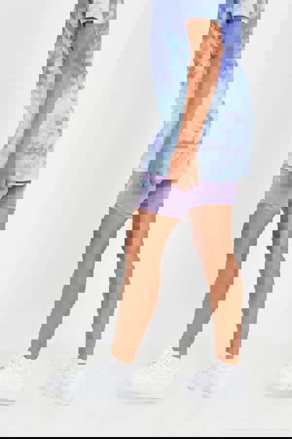 Beat Girlz Club Back Flip Cycle Short - Lilac