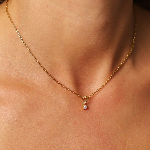Gold Trip June Birthstone Necklace