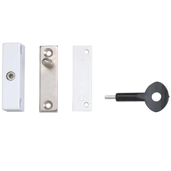 Yale Locks P118 Auto Window Lock White Finish Pack Of 2 - White