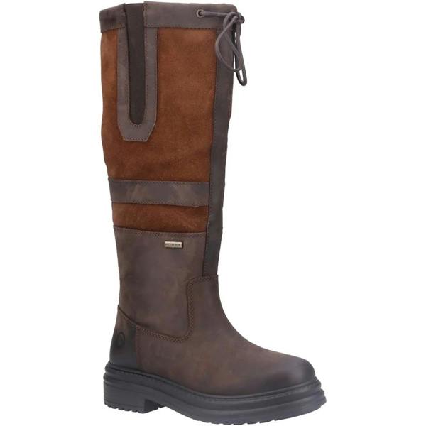 Cotswold Womens Broadway Suede Calf Boots - Brown