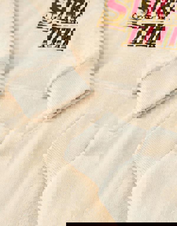 Stranger Things Unisex Kids Beige Brand Name Print Blanket Hoodie (One Size)