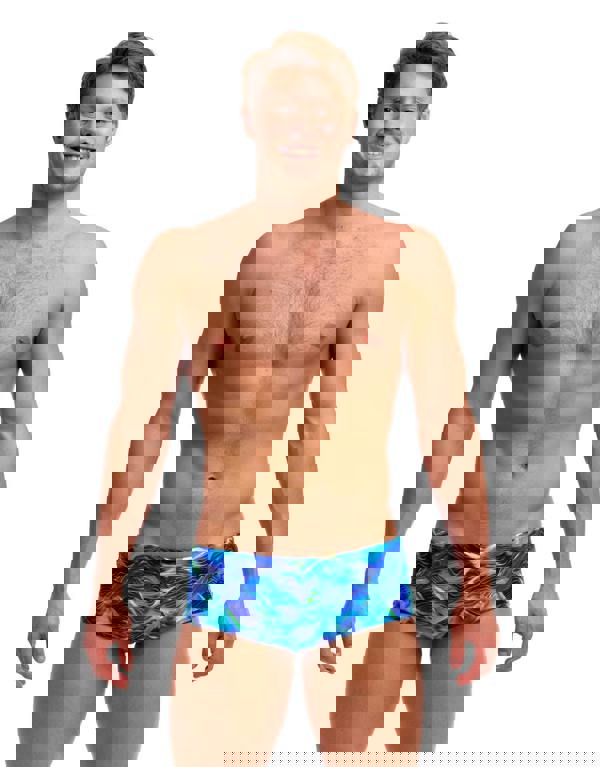 Funky Trunks Storm Chaser Sidewinder Swim Trunks - Blue