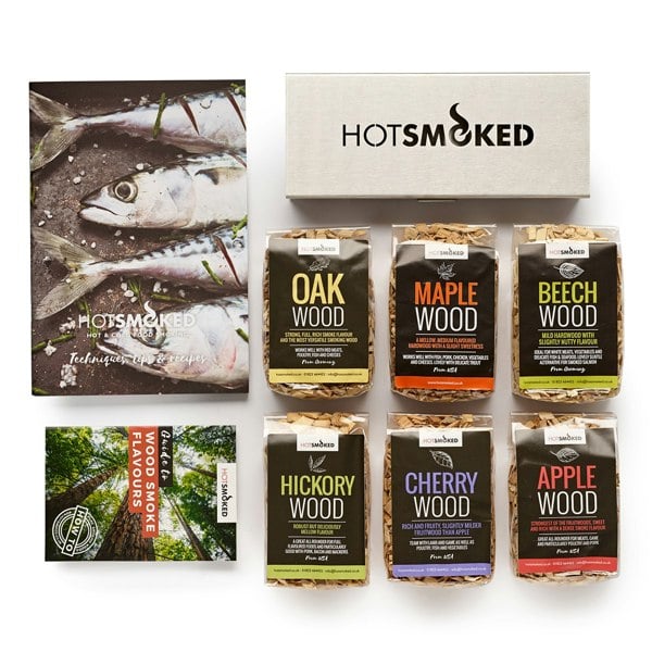 HotSmoked Smoking Woods Selection Box