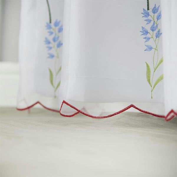 Luxury Living Spring Embroidered Voile Curtains