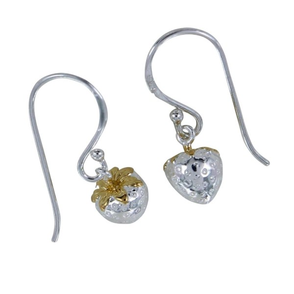 Strawberry Earrings - Reeves & Reeves