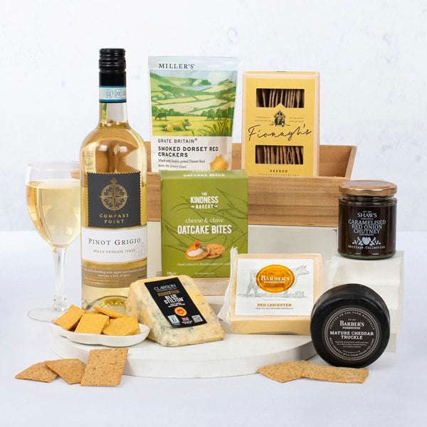Virginia Hayward Spring Cheese & Wine Tray
