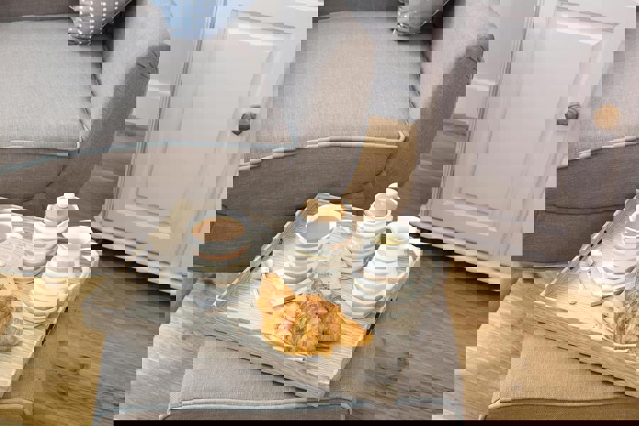 KitchenCraft Classic Collection Striped Ceramic Milk Jug